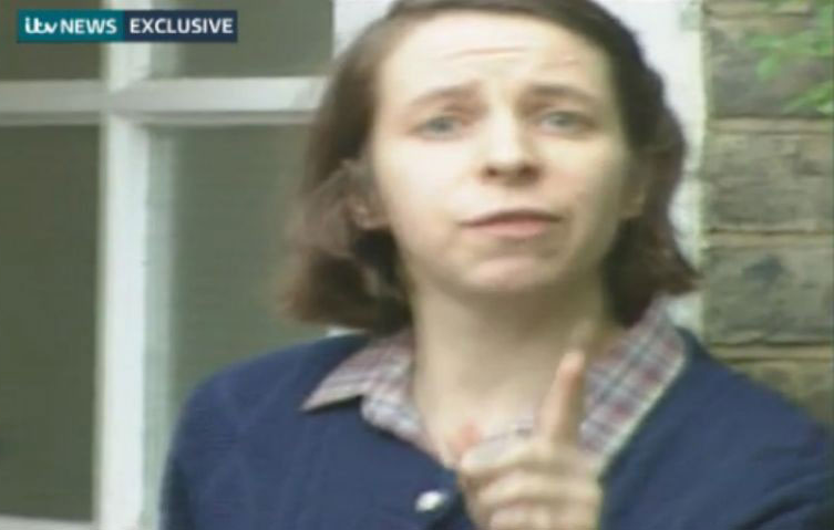 ITV News believes this is Josephine, one of the women freed from a commune after living there for three decades