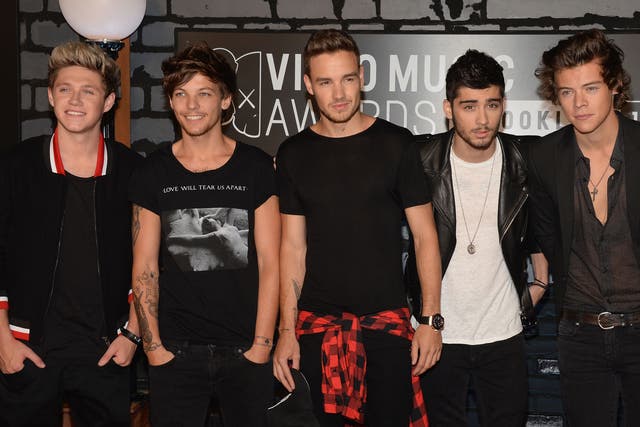 One Direction are heading for their second number one album with Midnight Memories