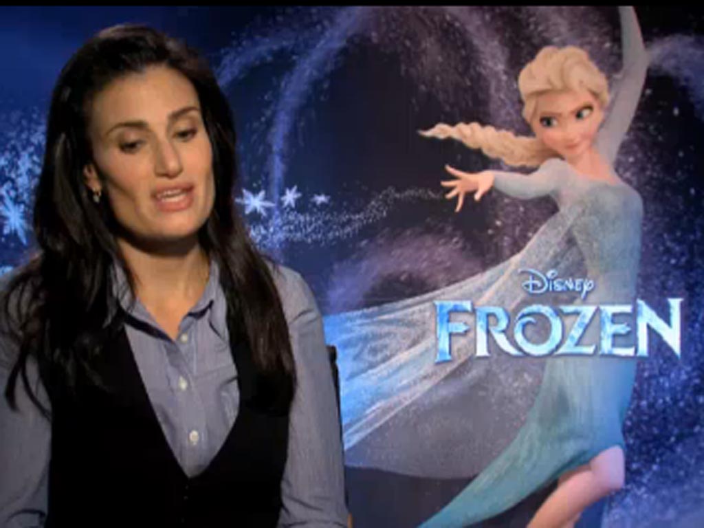 Video Interview With Idina Menzel On Disneys Frozen The Independent The Independent 