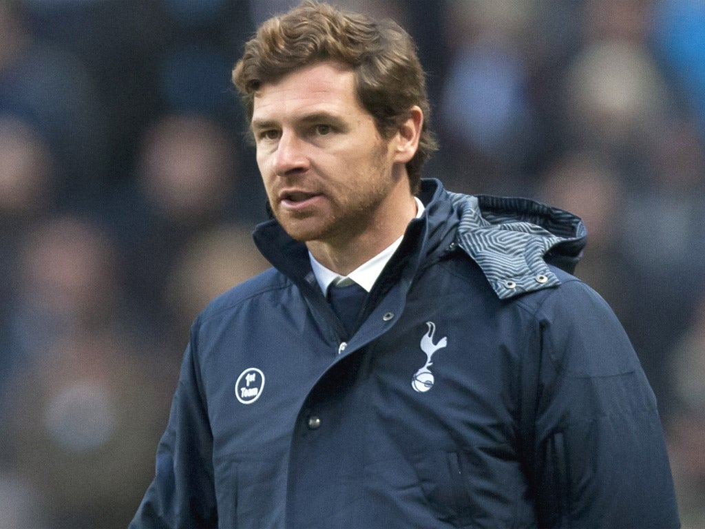 Andre Villas-Boas has briefly discussed the 6-0 defeat to Manchester City with the board