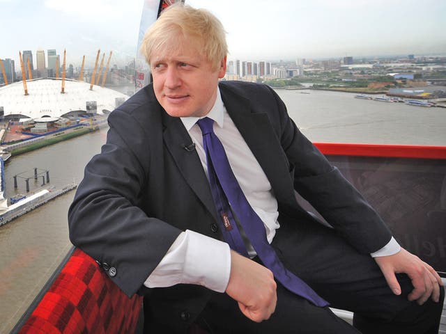 The Mayor of London said that greed was a 'valid motivator for economic progress'