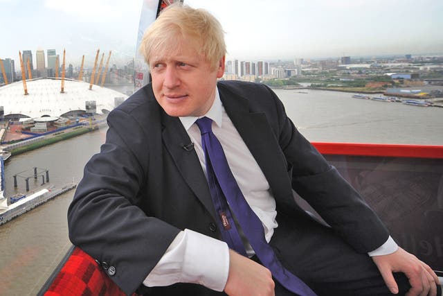 The Mayor of London said that greed was a 'valid motivator for economic progress'