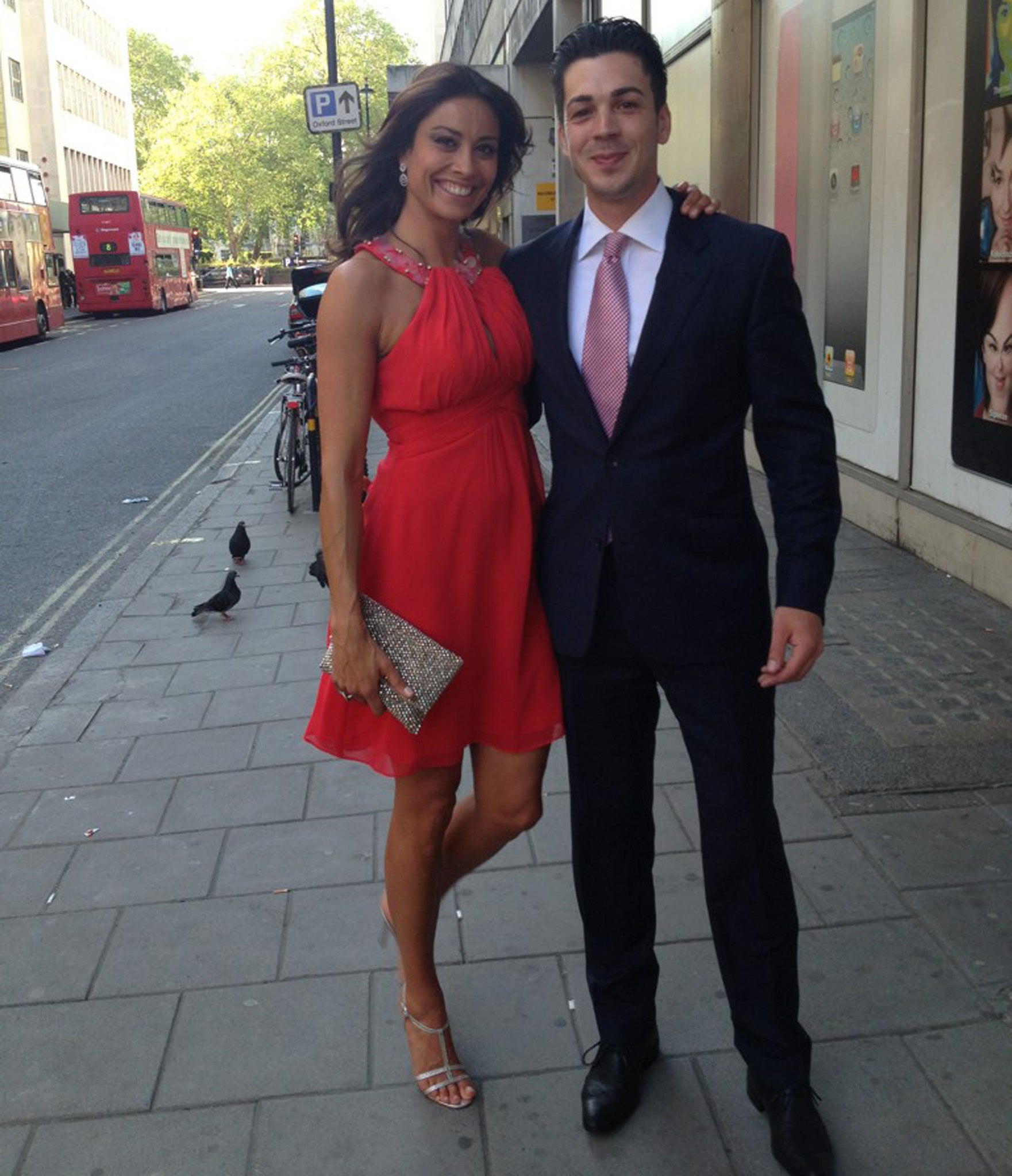 Melanie Sykes with husband Jack Cockings