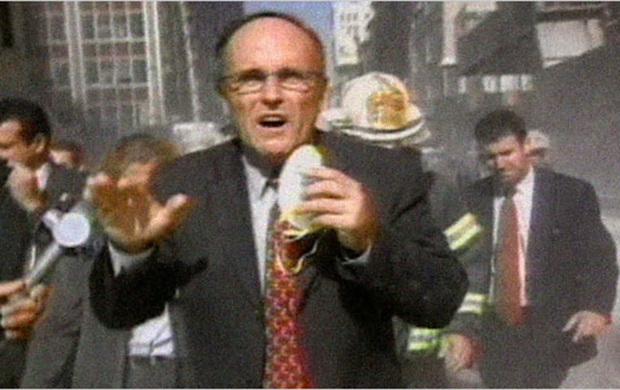 Giuliani during the September 11 attacks