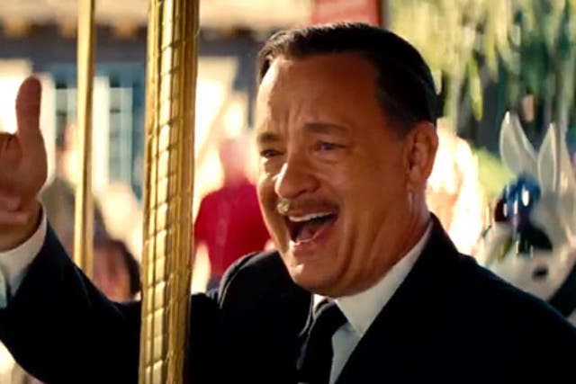 In glad company: Tom Hanks and Emma Thompson star in ‘Saving Mr Banks’