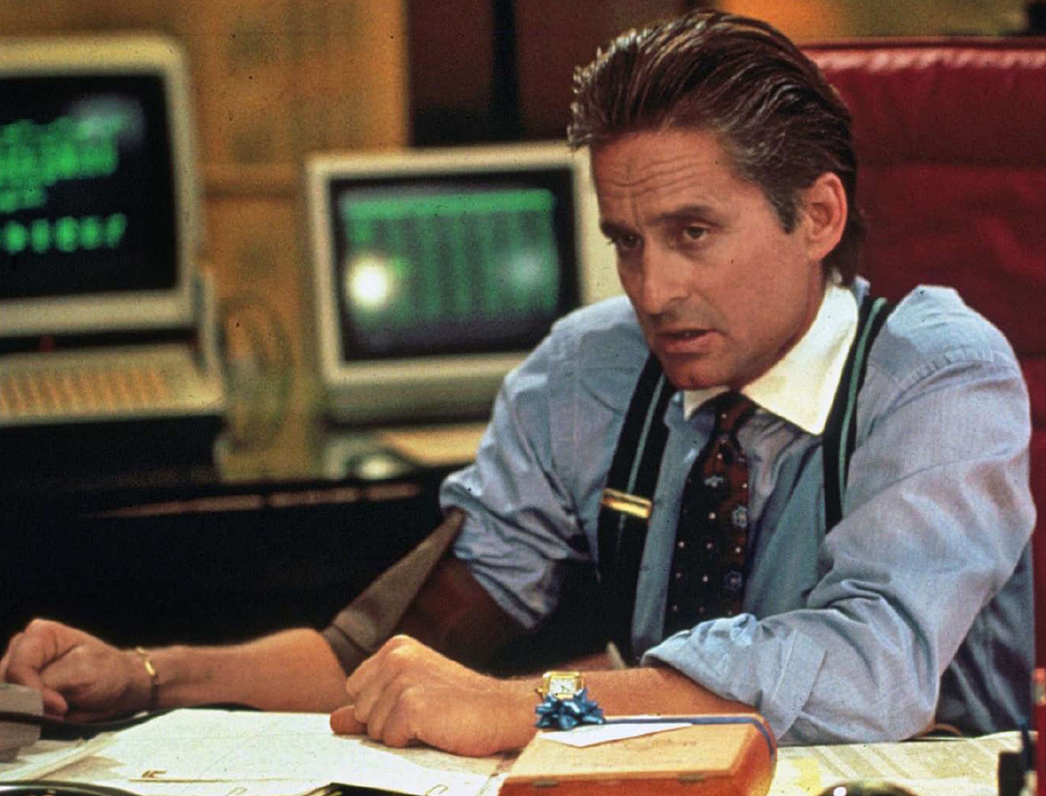 "The point is, ladies and gentleman, that greed, for lack of a better word, is good. Greed is right, greed works. Greed, in all of its forms; greed for life, for money, for love, knowledge has marked the upward surge of mankind." - Gordon Gekko, Wall Street.