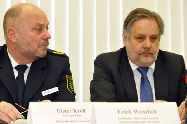 Police President Dieter Kroll and public prosecutor Erich Wenzlick told reporters they are treating the case as murder and believe a portion of the victim was eaten
