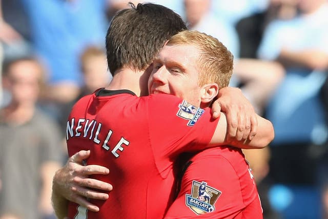 Gary Neville and Paul Scholes have admitted that the failures with England still haunts them