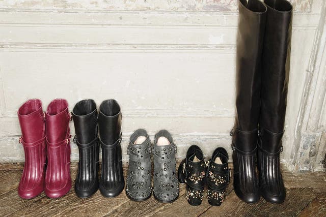 Laurence Dacade's collection of footwear