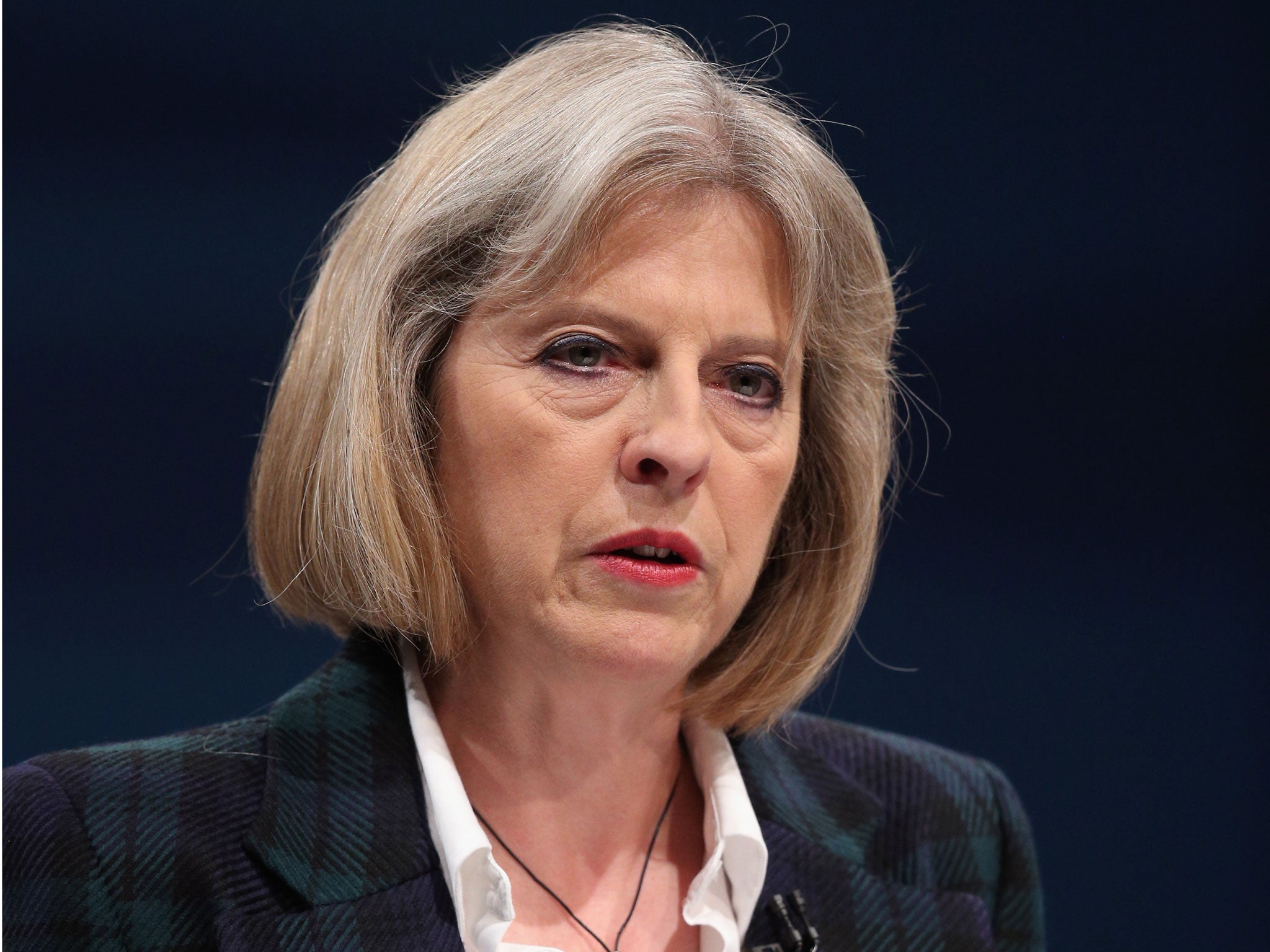 Theresa May said slavery was a 'harsh reality' of modern Britain