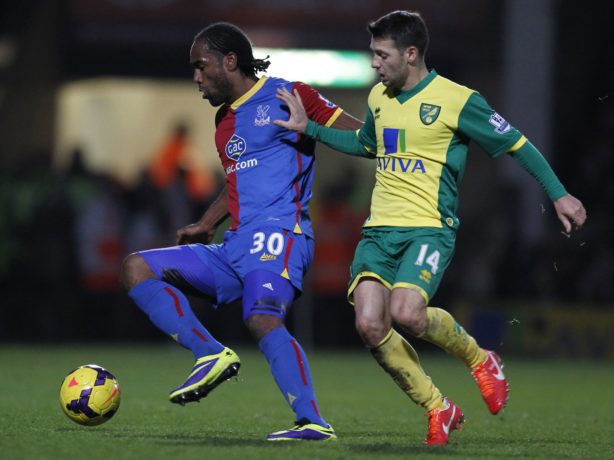 Wes Hoolahan is hoping Norwich can carry momentum from their win over Crystal Palace into midweek match against Liverpool