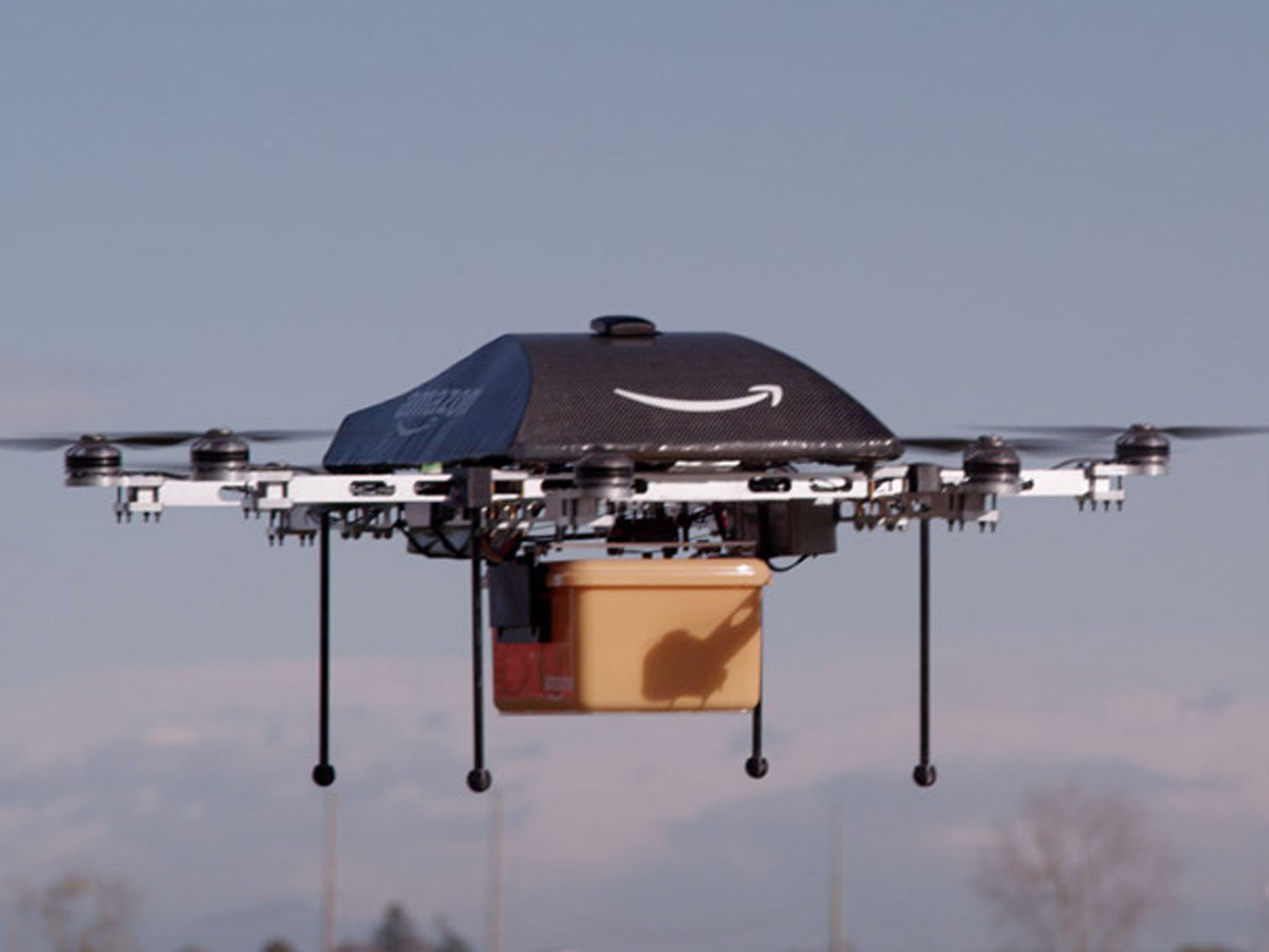 Amazon's ‘octocopter' were due to be making deliveries by 2015