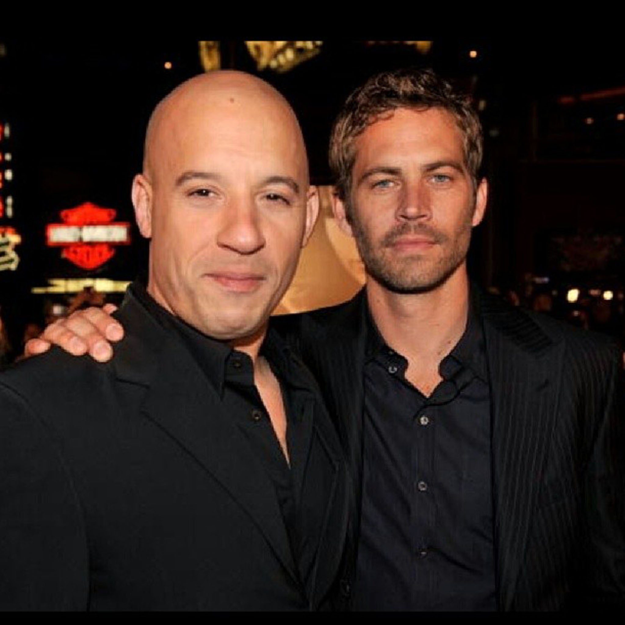 Vin Diesel posted this photo of himself with Paul Walker on Instagram after hearing about his co-star's tragic death