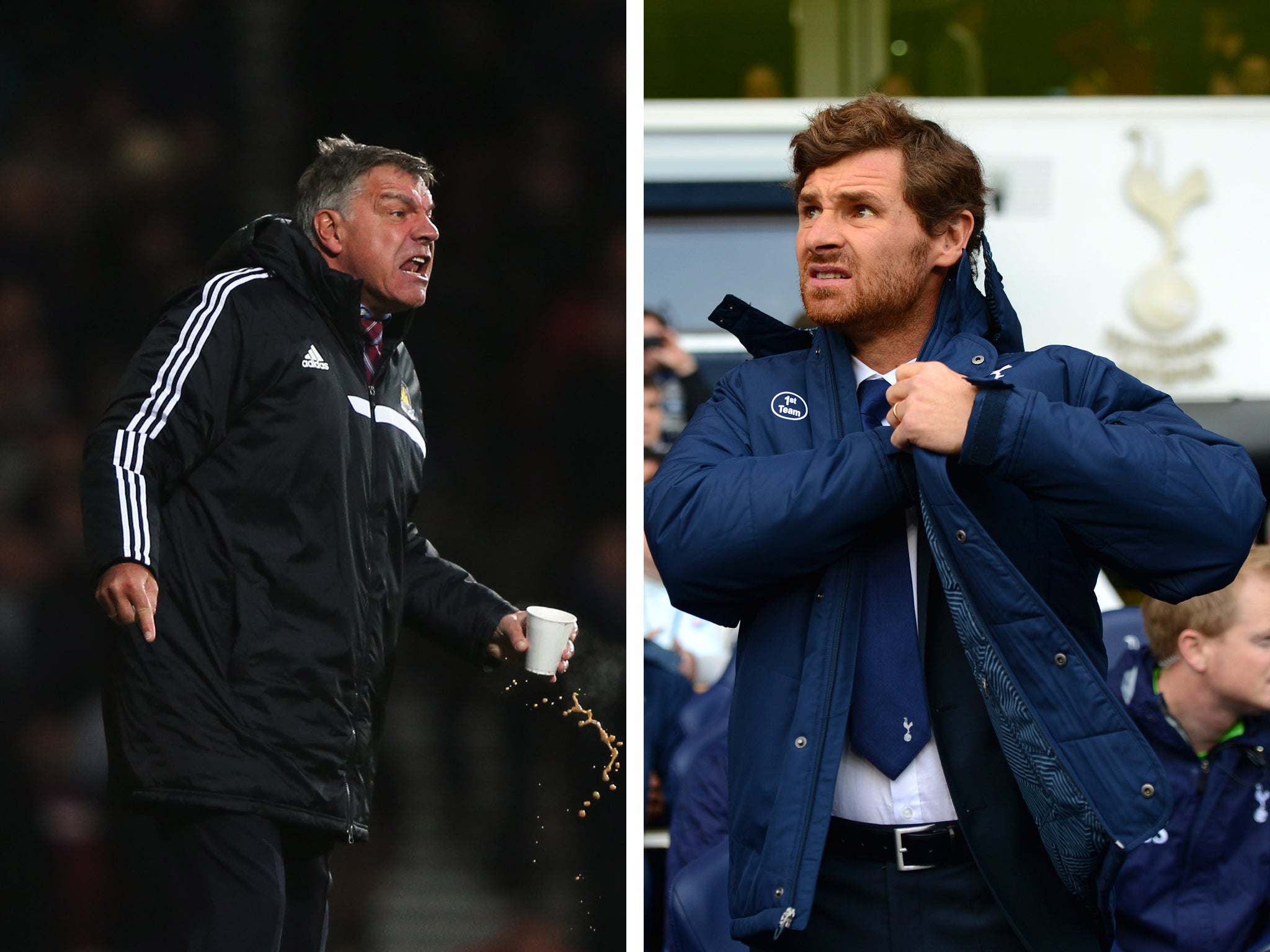 Sam Allardyce has said Tottenham manager Andre Villas-Boas has shown his 'immaturity' by responding to criticism from Alan Sugar and some journalists