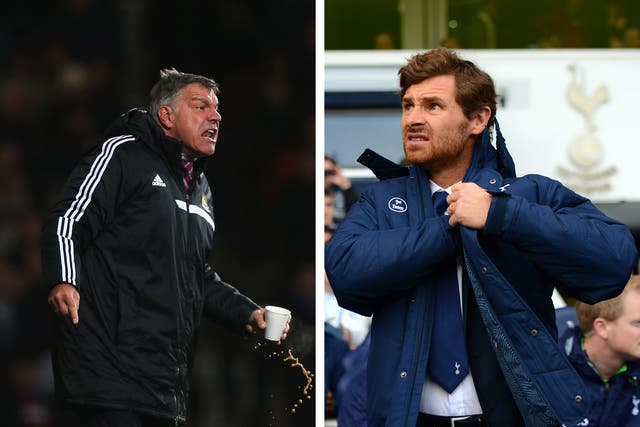 Sam Allardyce has said Tottenham manager Andre Villas-Boas has shown his 'immaturity' by responding to criticism from Alan Sugar and some journalists