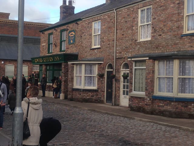 The Rover's returned to Corrie's new location in Salford