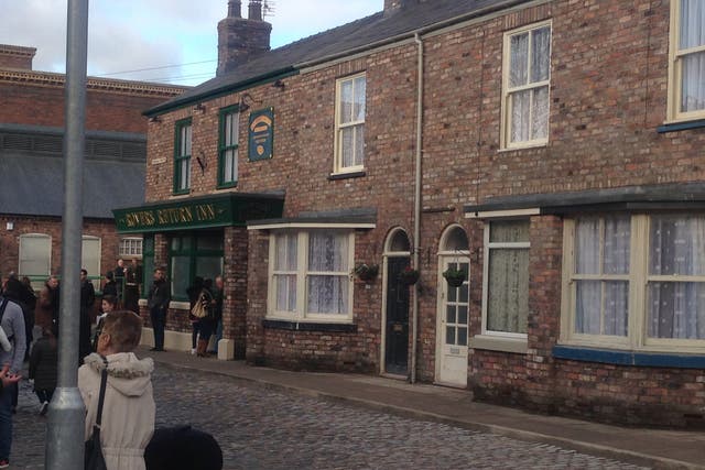 The Rover's returned to Corrie's new location in Salford