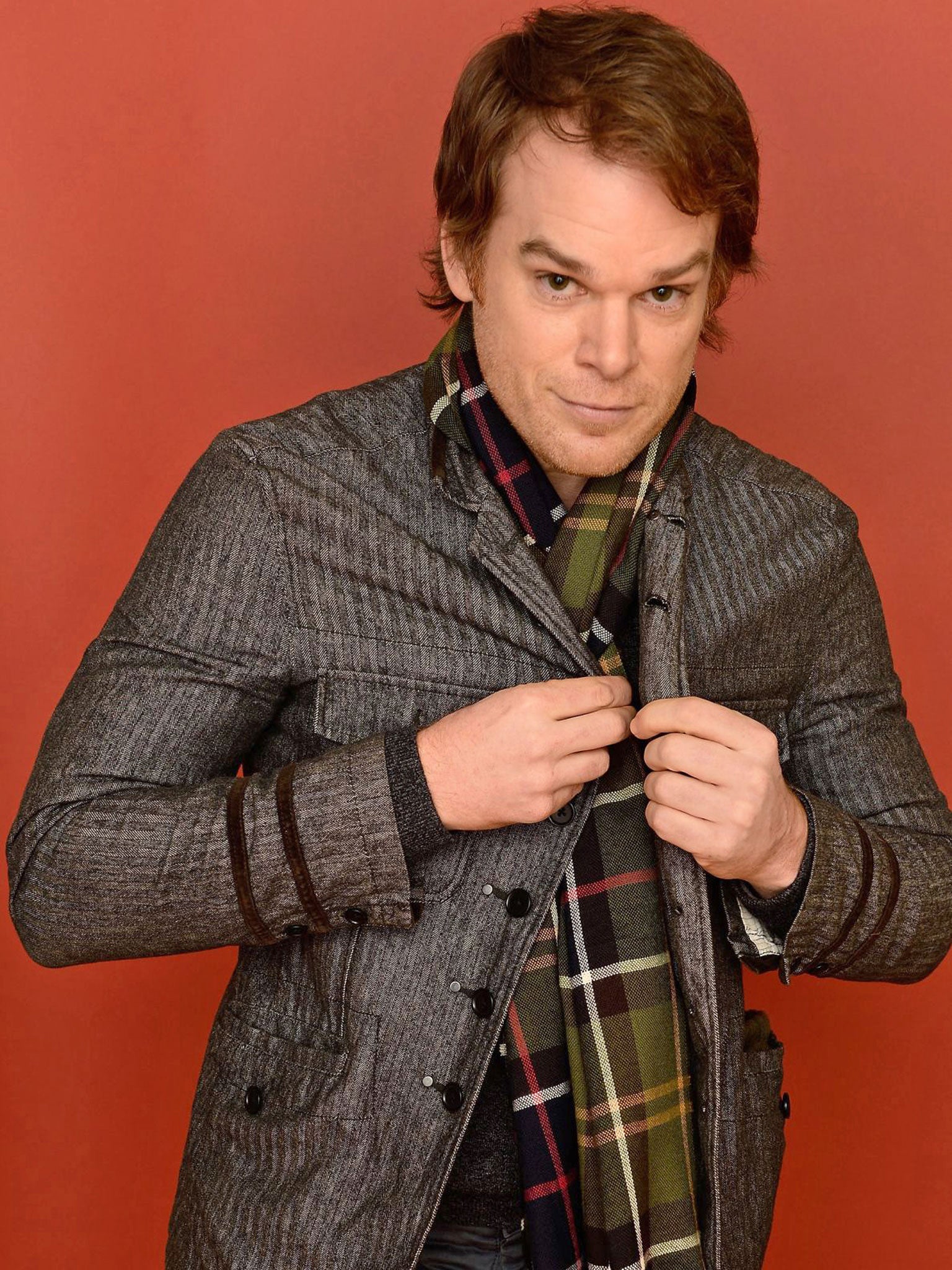 On the button: Michael C Hall