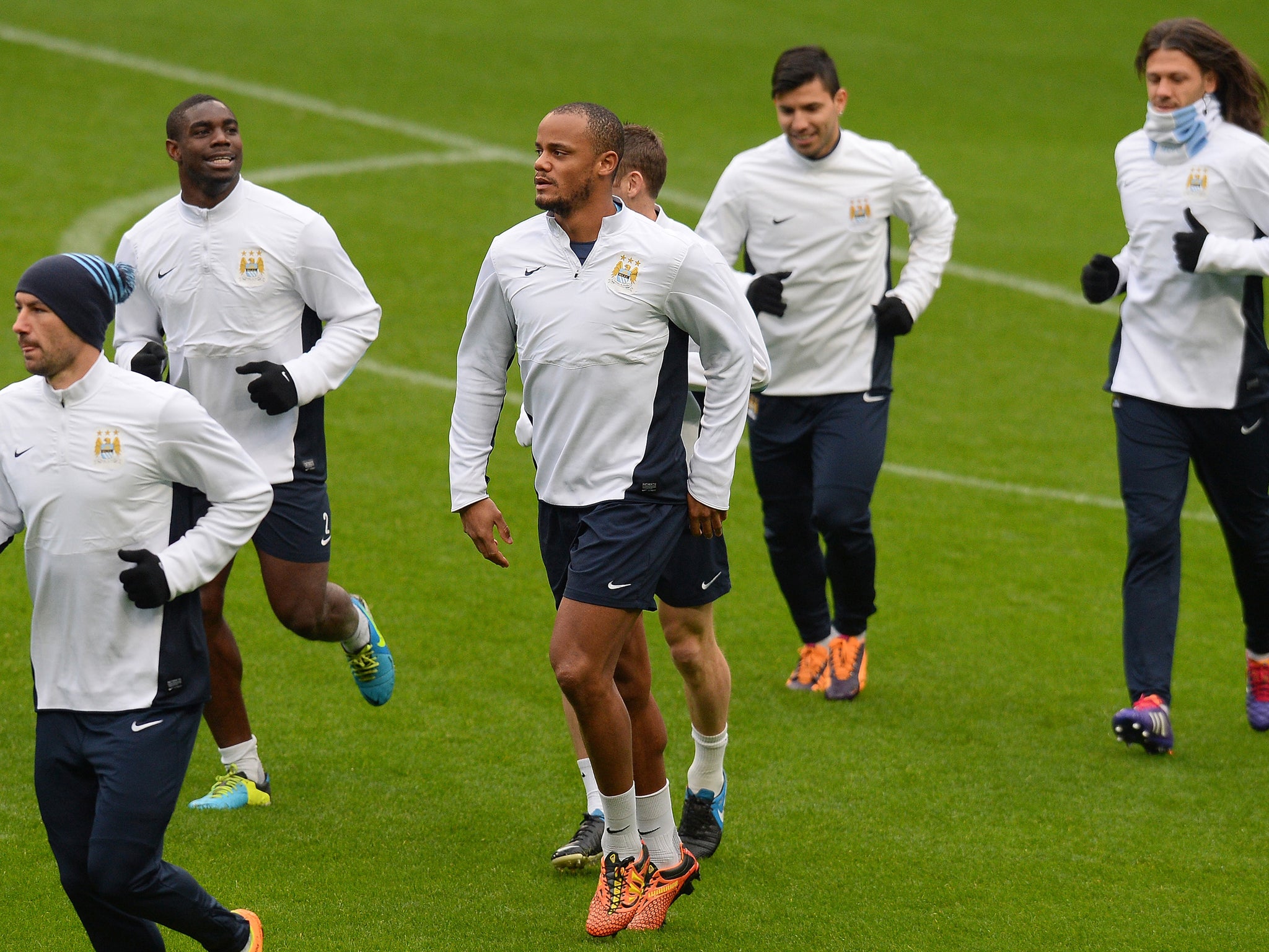 Manchester City captain Vincent Kompany has been back in training for over a week and should make his return to action against either West Brom or Southampton