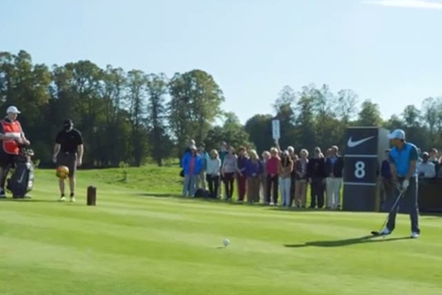 Wayne Rooney and Rory McIlroy in the latest Nike advert