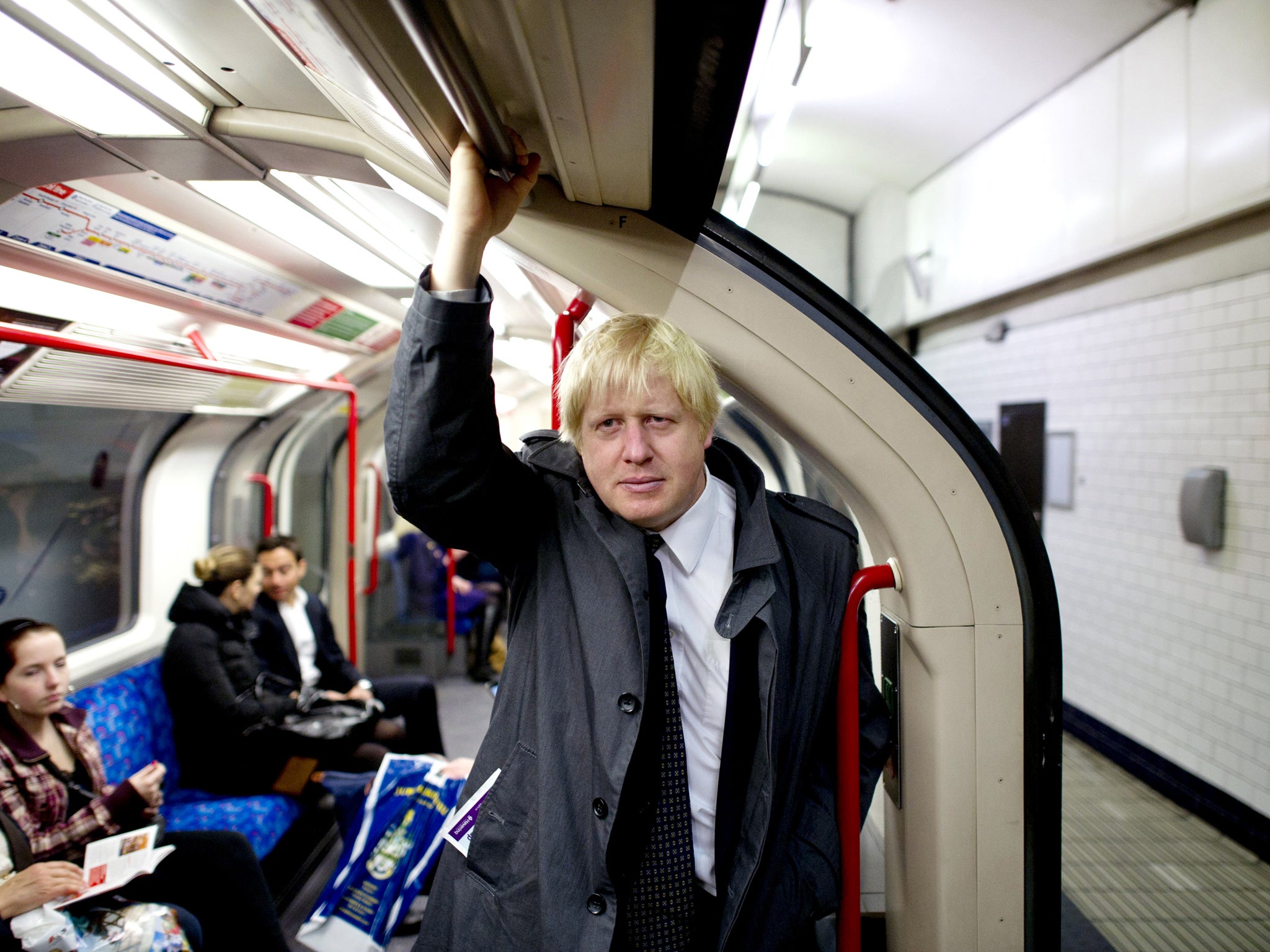 London Mayor Boris Johnson