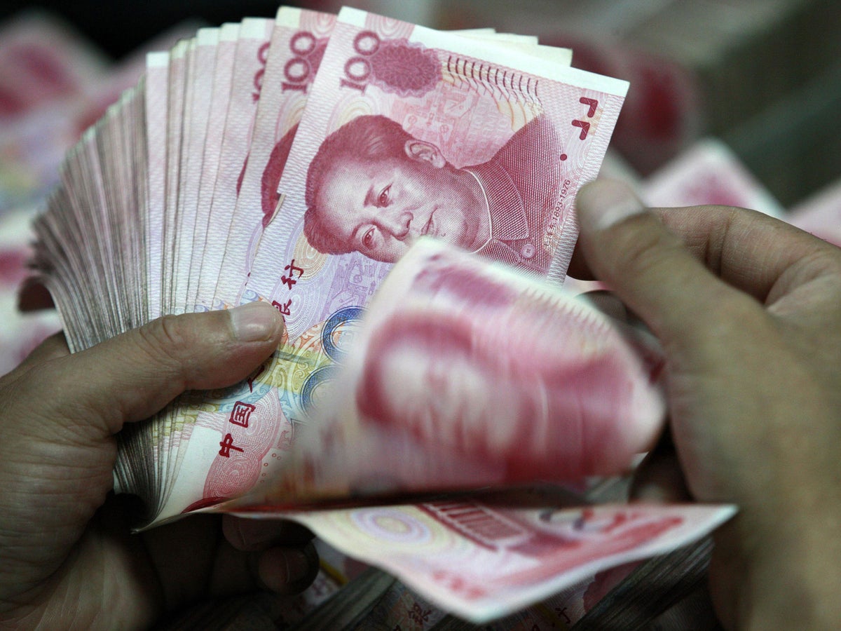 Chinese Yuan surpasses Euro as second most used currency in global finance  | The Independent | The Independent