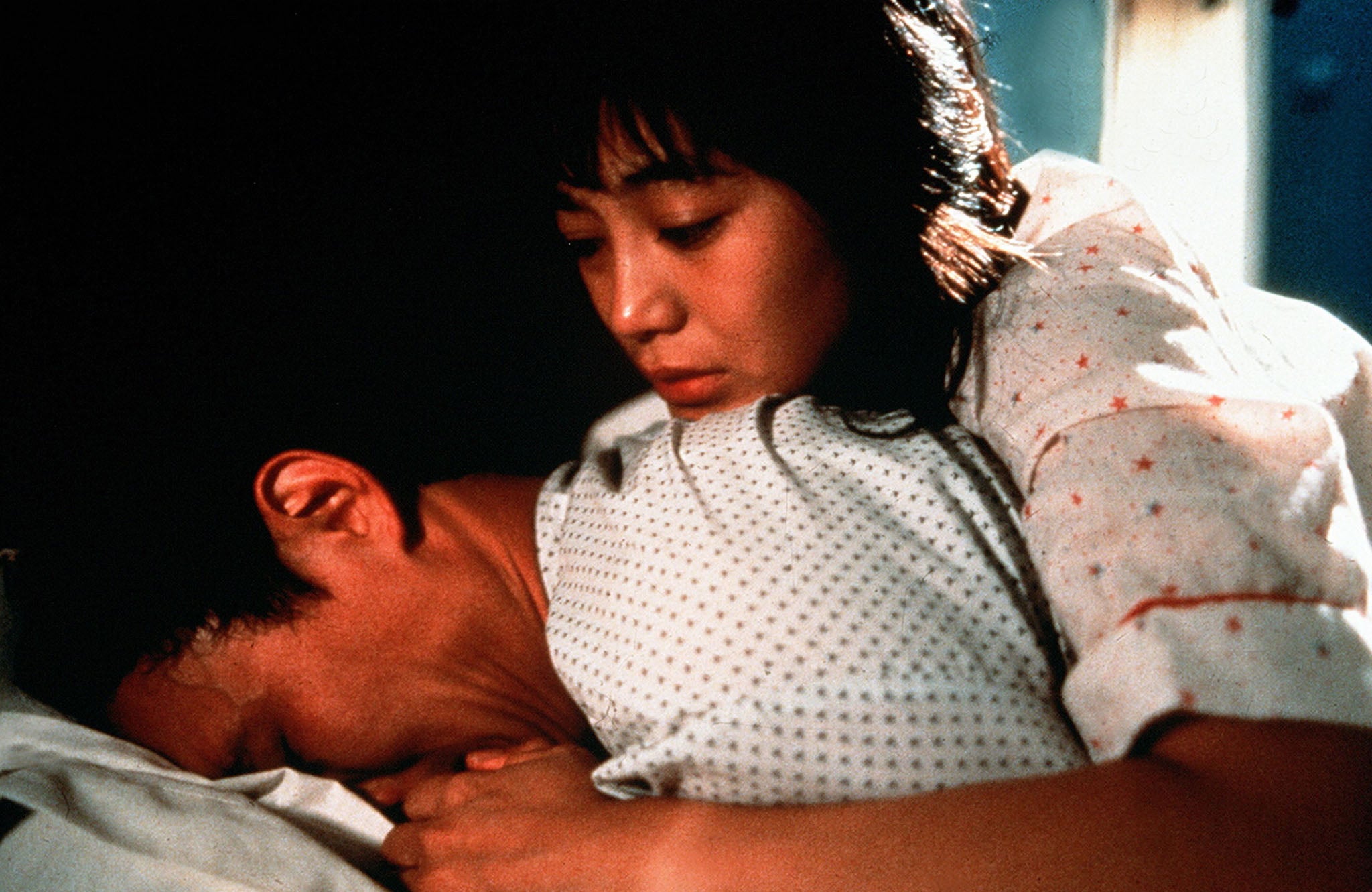Danny Dun and Sylvia Chan in the 1988 film 'Soursweet'