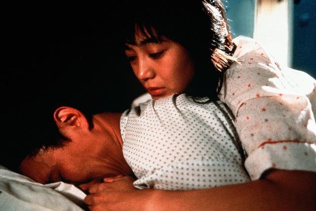 Danny Dun and Sylvia Chan in the 1988 film 'Soursweet'