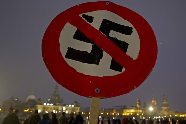 The app, which has been dubbed a 'Nazi Shazam', in reference to the popular music-identification app, allows German authorities to recognise neo-Nazi music at far-right rallies in just seconds through its "audio fingerprints".