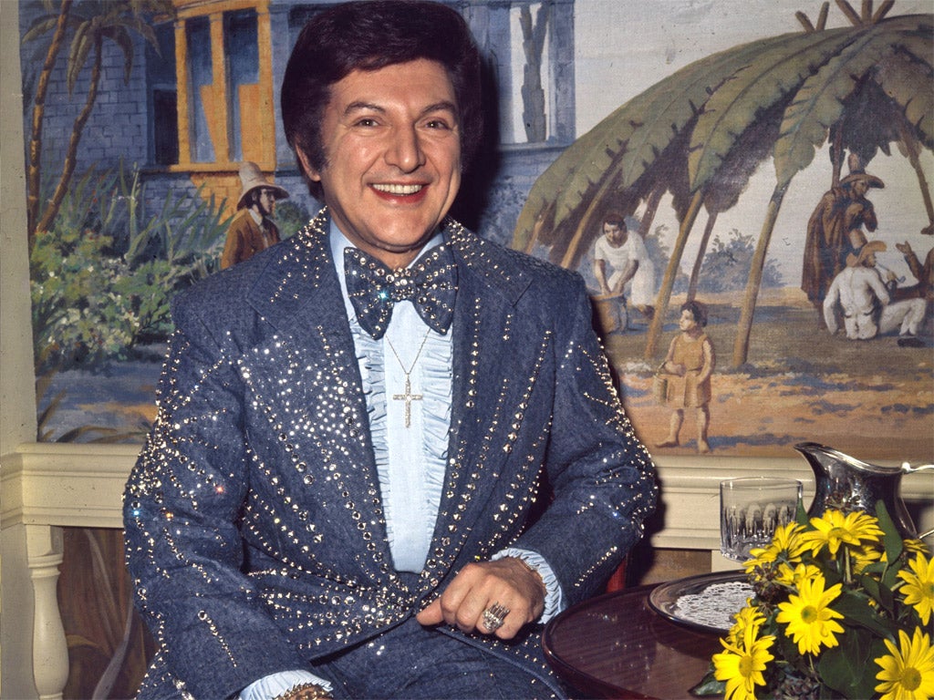One of Lee Liberace’s dazzling two-pieces