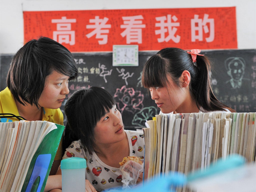 Chinese students excelled in maths and reading, with the Shanghai region winning in both categories