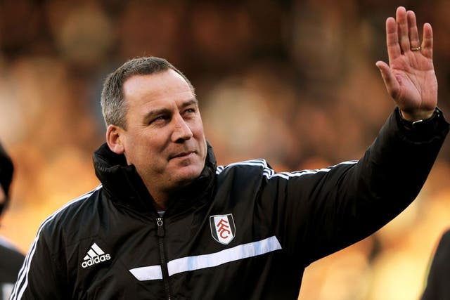Rene Meulensteen will take charge of his first Fulham match against Tottenham