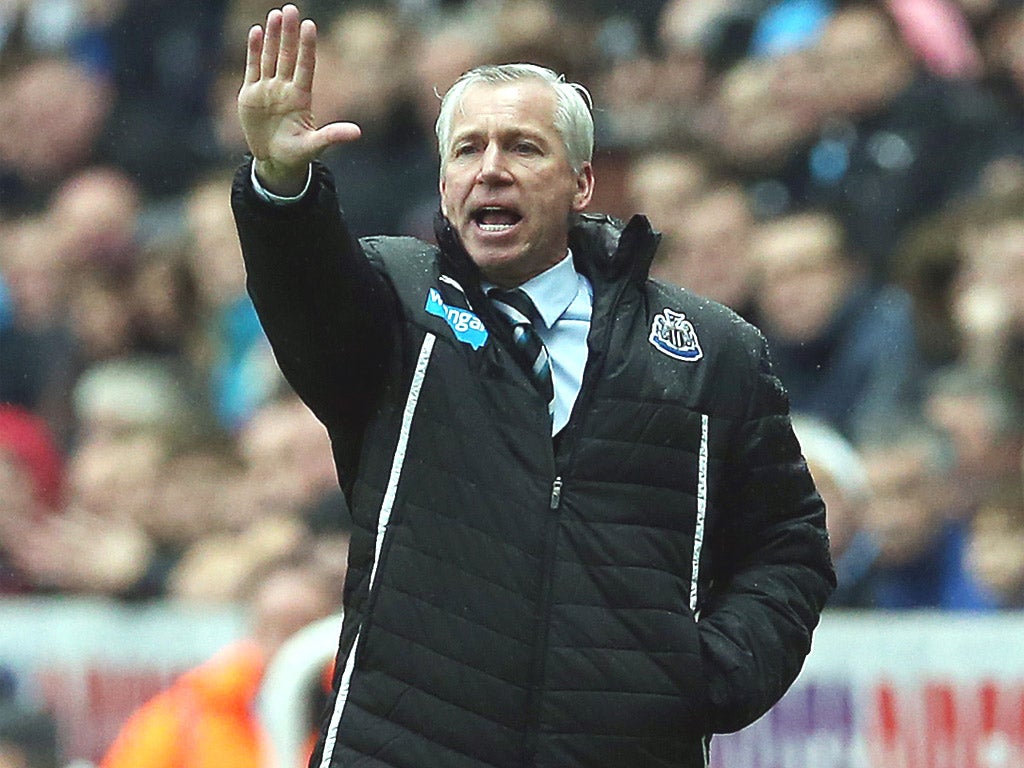 Alan Pardew hopes the fans will think he acted with 'dignity and respect'