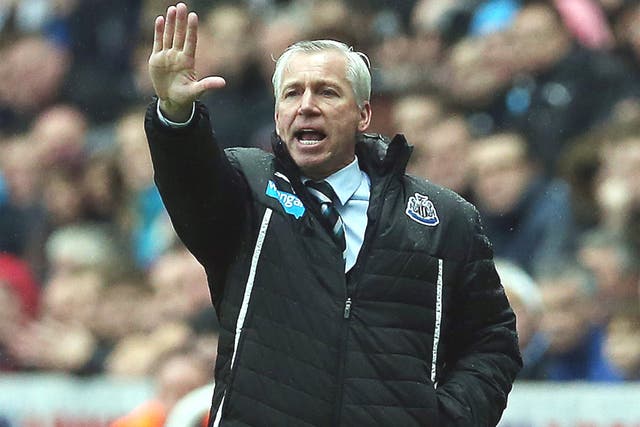 Newcastle manager Alan Pardew will face his former employers Southampton