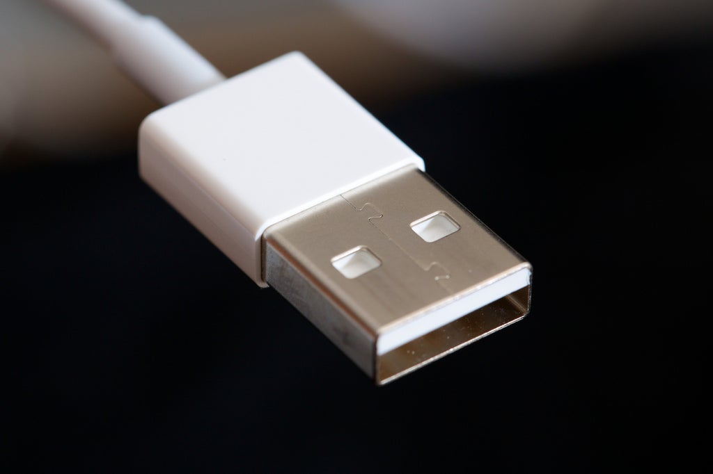A USB cable.