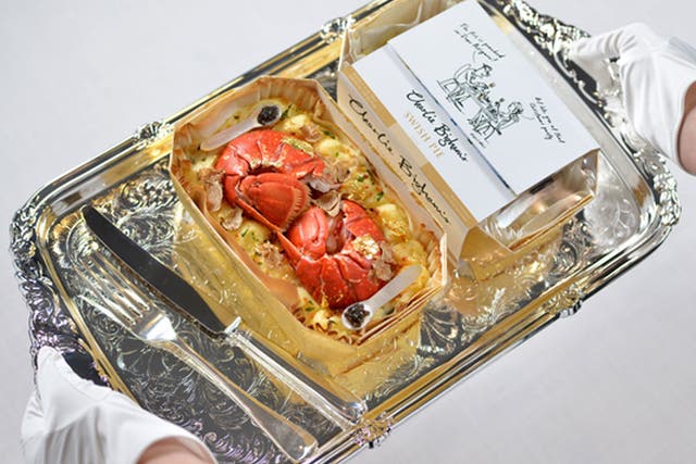 The Swish Pie costs more than £314 and is made with lobster, caviar and champagne