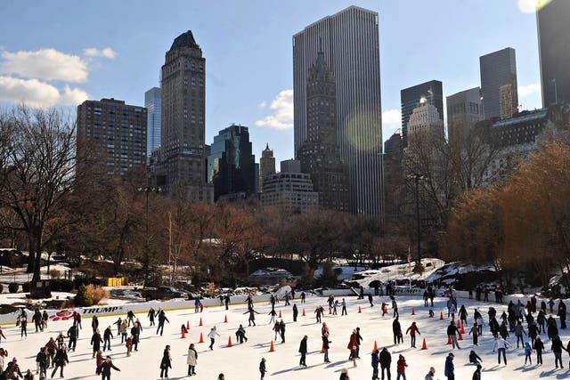 Get your skates on: New York has endless attractions, such as the Wollman ice rink