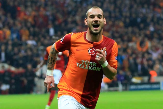 Wesley Sneijder could be on his way to Manchester United