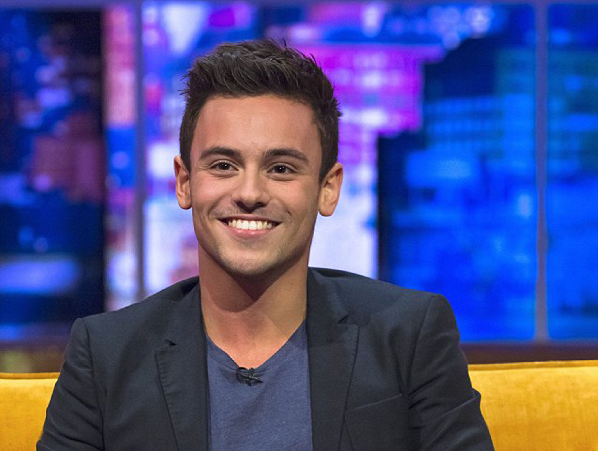 Tom Daley breaks his silence on his new romance in an interview on The Jonathan Ross Show