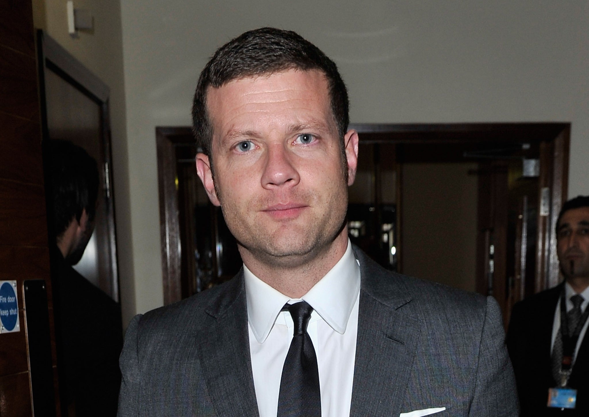 Suited and booted: Dermot O'Leary will fill in for Philip Schofield on 'This Morning' in the New Year