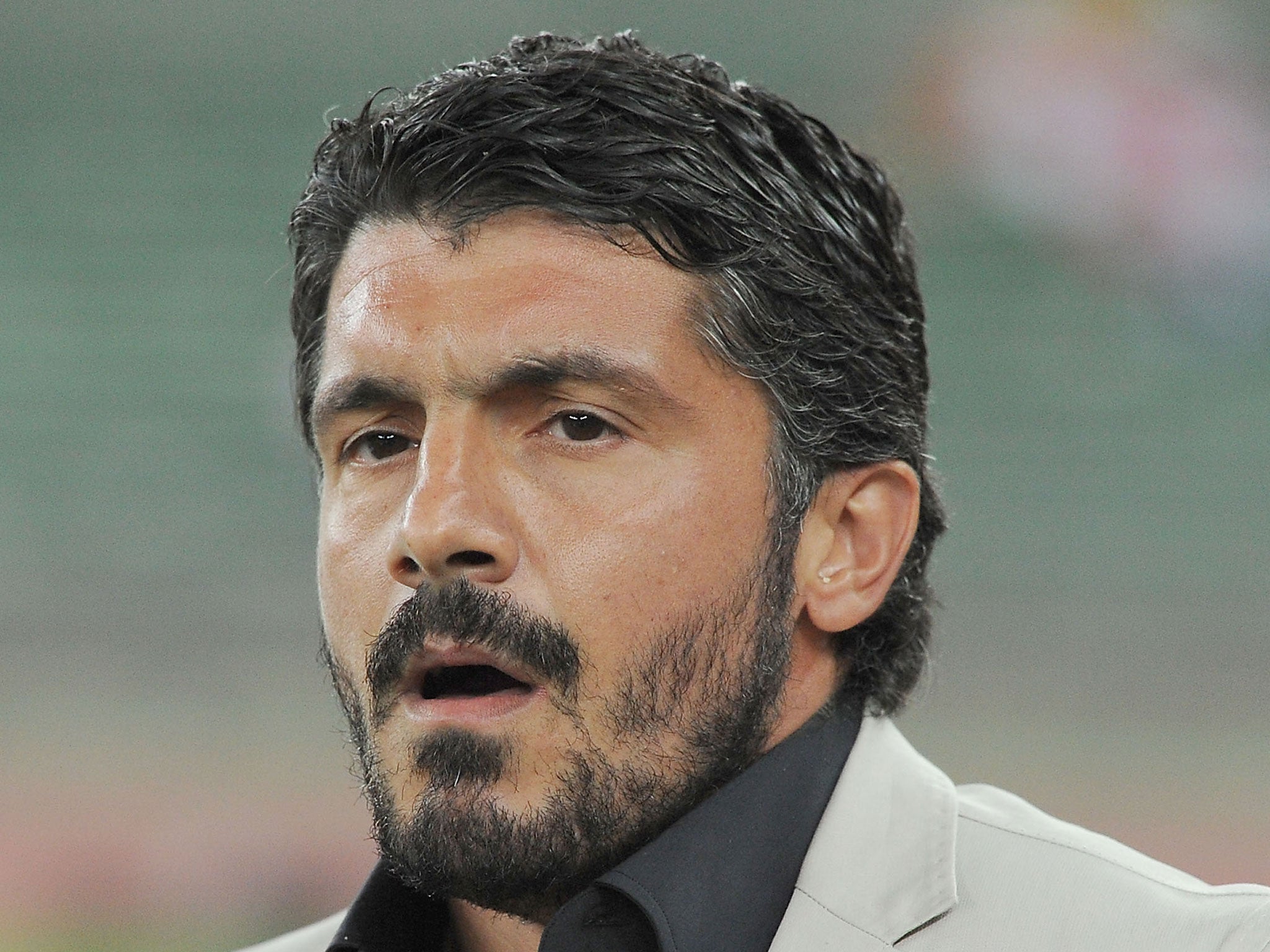 Former Italian midfielder Gennaro Gattuso has claimed he 'can't see a place for women in football'.
