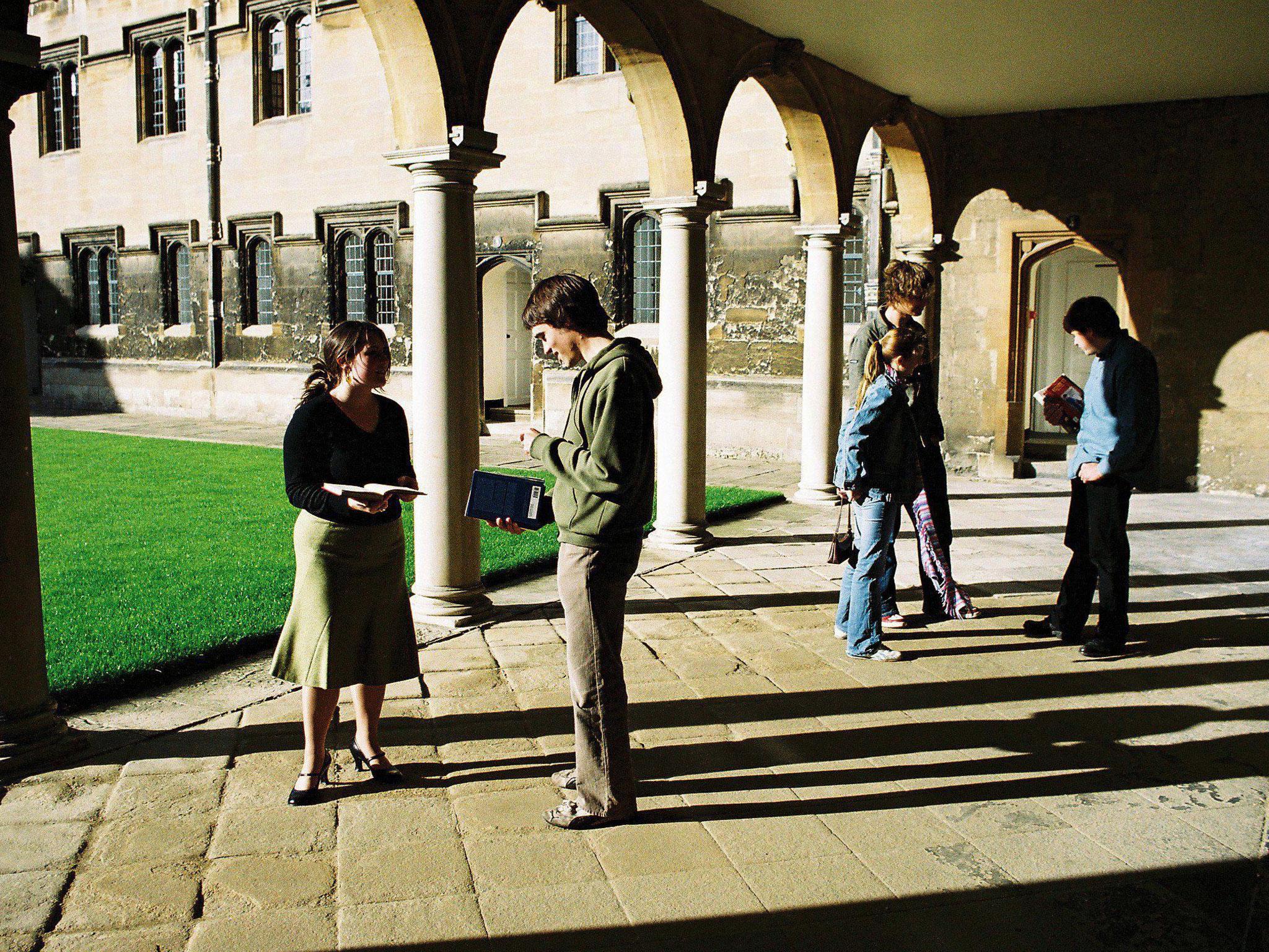 Oxford University, a member of the Russell Group that is against more places