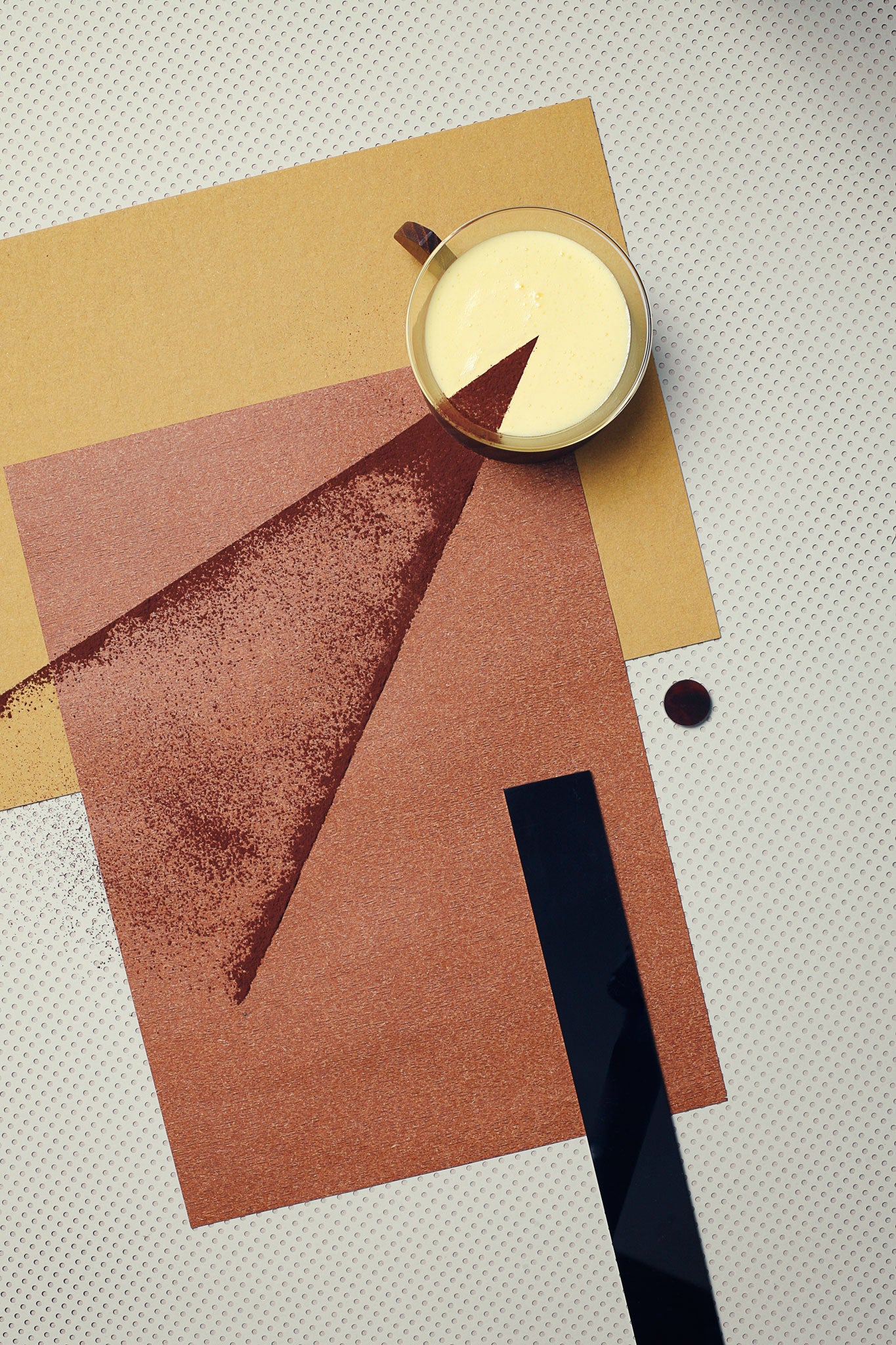 Walsh's images were inspired by artists such as Hungarian painter Laszlo Moholy-Nagy