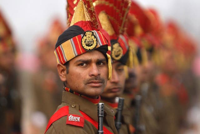 A total of 342 recruits were formally inducted into the Indian paramilitary force, after completing 34  weeks of rigorous training in physical fitness, weapon handling, commando operations and counter insurgency