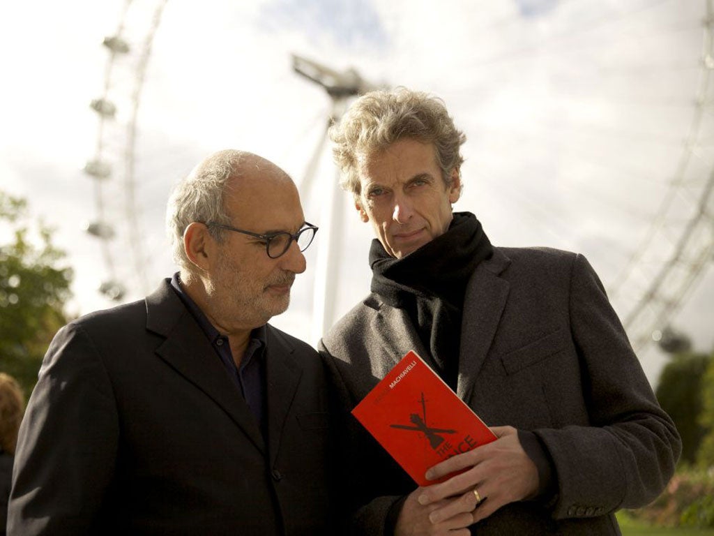 Silver foxes: Alan Yentob and Peter Capaldi
