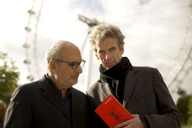 Silver foxes: Alan Yentob and Peter Capaldi 