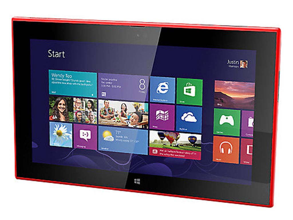 3. Nokia Lumia 2520 tablet Nokia&#x2019;s first tablet is a triumph. It feels great thanks to a warm-to-the-touch polycarbonate shell. It&#x2019;s a Windows 8.1 RT tablet, augmented with Nokia&#x2019;s ace apps. H