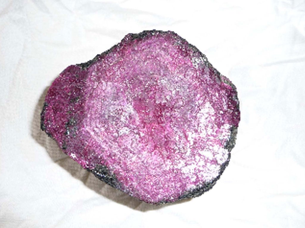 The Gem of Tanzania, which is now thought to be a forgery