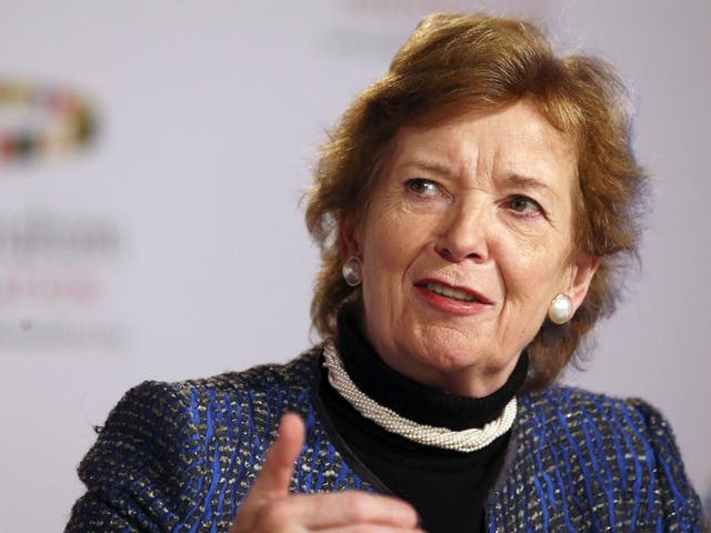 Mary Robinson, former Irish President:
'It's really extraordinary that the thoughts of the world are on one man most people haven'’t met, and yet they know that he was an extraordinary man. This man was the best of us.'