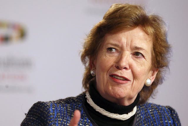 Mary Robinson, former Irish President:
'It's really extraordinary that the thoughts of the world are on one man most people haven'’t met, and yet they know that he was an extraordinary man. This man was the best of us.'